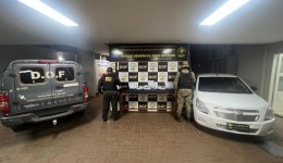 Dupla é detida com mais de R$ 50 mil em agrotóxicos contrabandeados do Paraguai