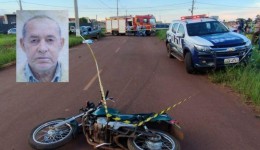 Idoso de moto morre após acidente com carro em Dourados