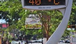 Quinta-feira tem temperaturas acima da média e município de MS pode atingir 40°C