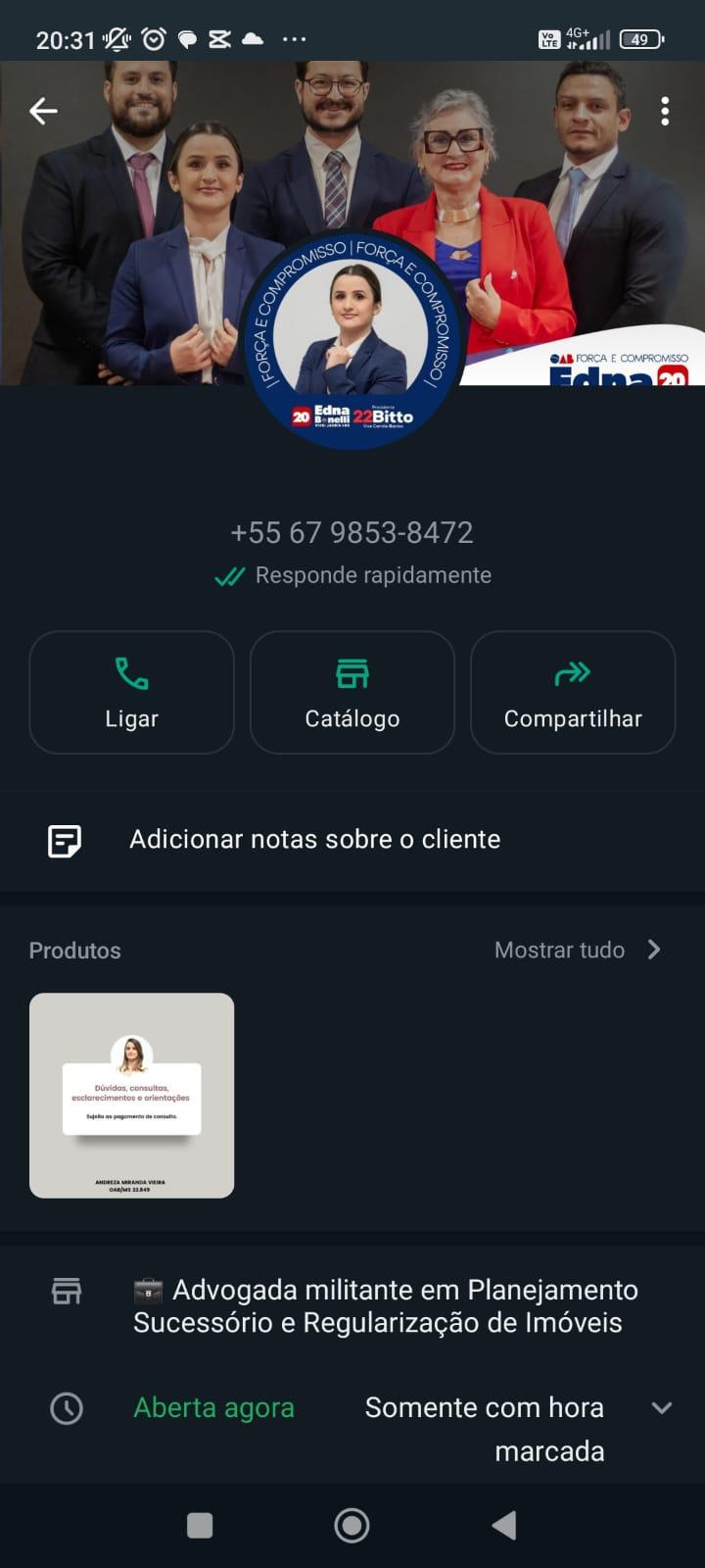 Gravidez é razão para não votar na Professora Fabiana Corrêa, segundo diretora da OAB Dourados